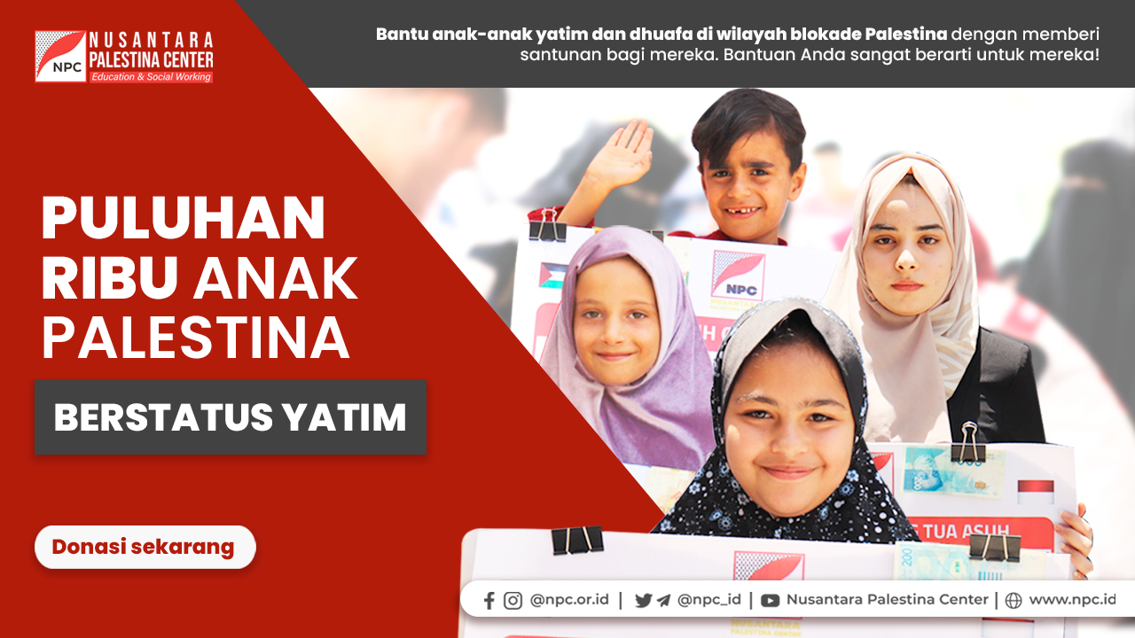 SANTUNI ANAK-ANAK YATIM DI PALESTINA