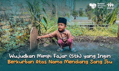 Patungan Kurban untuk fajar dan Mendiang Ibunya
