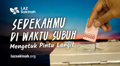 Sedekahmu di Waktu Subuh Dapat Mengetuk Pintu Langit