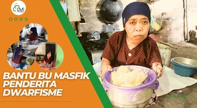 Penderita Dwarfisme Berdagang Ngesot Demi Menyambung Hidup