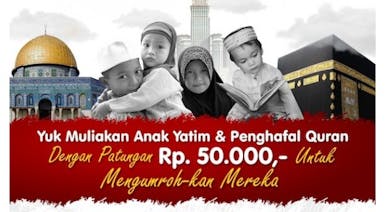 Umroh Anak Yatim dan Penghafal Quran