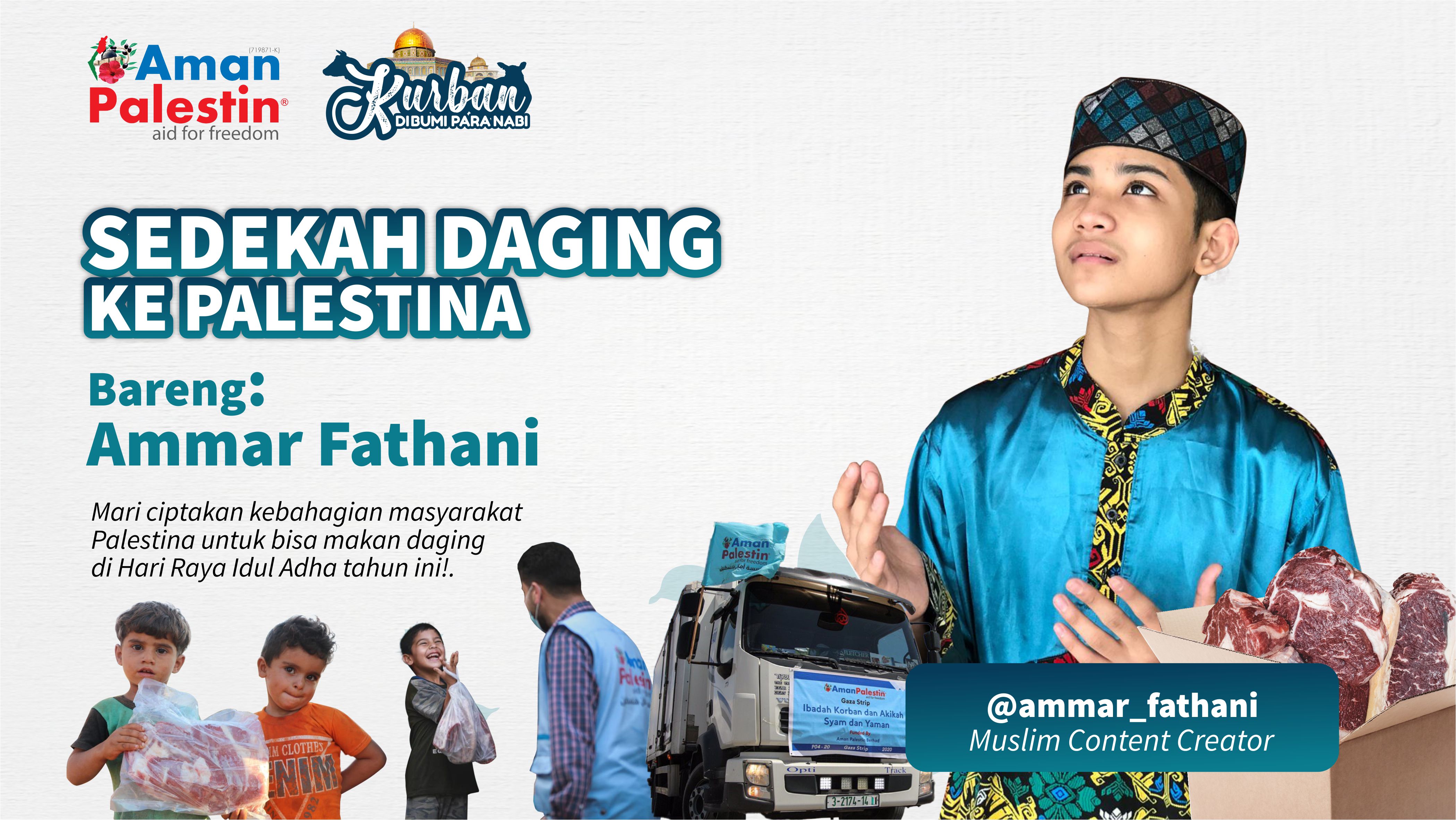 Sedekah Daging di Bumi para Nabi bersama Ammar