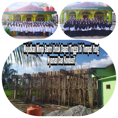 Bantu Pembangunan Aula dan Asrama Santri Pondok Pesantren Manglid