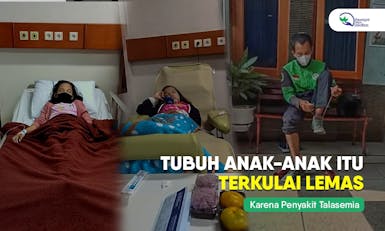 Thelesemia Buat Anak-Anak Bu Mety Terkulai Lemah