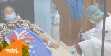 Sedekah Tabung Oksigen Untuk Pasien Covid-19