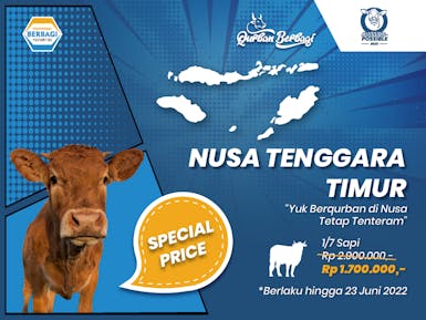 Qurban di Pelosok Nusa Tenggara Timur (NTT)