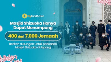 Beri Dukungan Untuk Saudara Muslim di Jepang Dengan Renovasi Masjid Shizuoka!