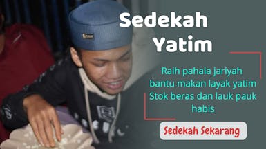 Sedekah Jariyah, Jangan Biarkan Anak Yatim Kelaparan