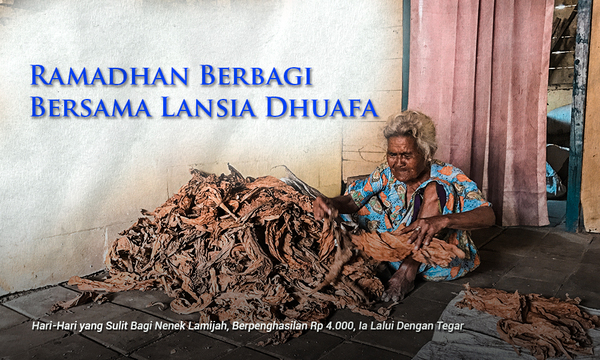 Nenek Lamijah Hidup Sebatangkara dengan Penghasilan Rp4.000 Per Hari