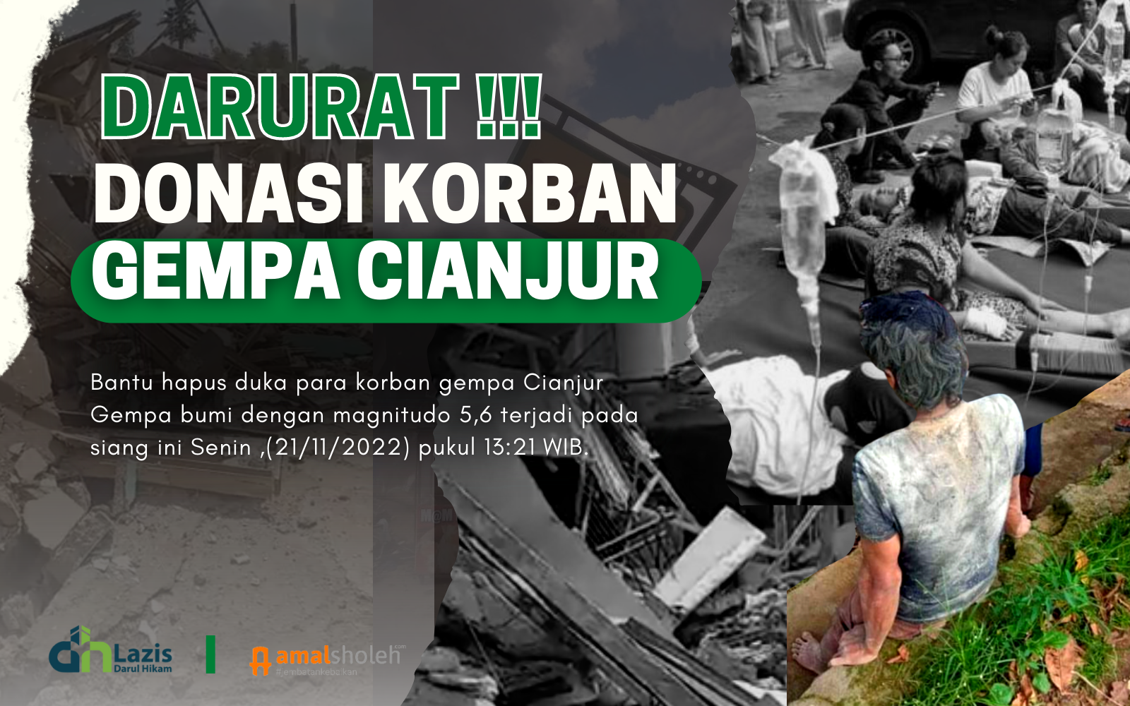BUTUH SEGERA !!! BANTUAN KORBAN BENCANA GEMPA CIANJUR !!!