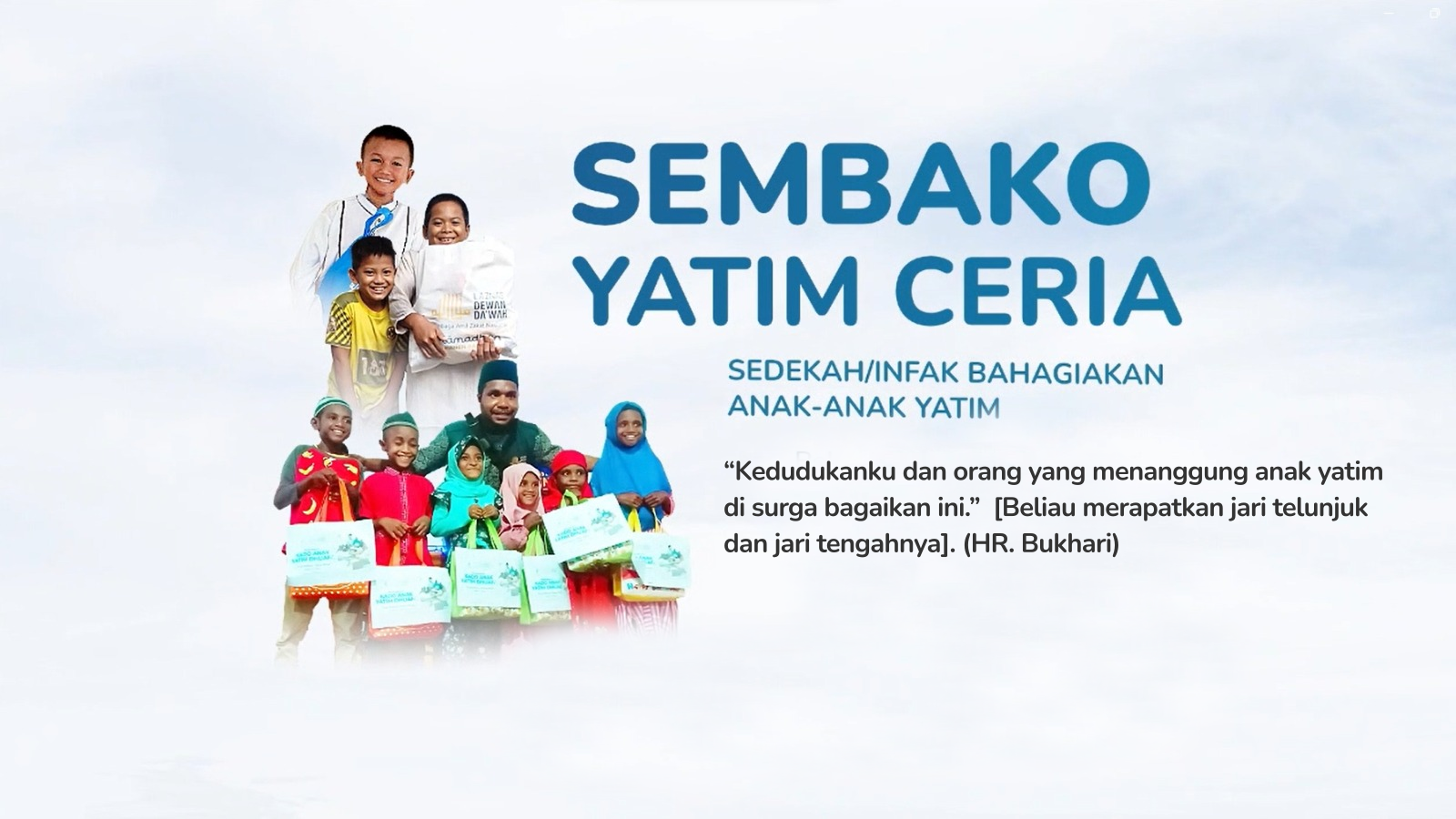 Paket Sembako untuk Anak Yatim & Dhuafa