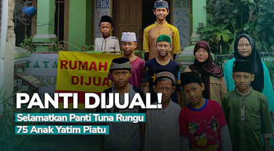Panti Dijual! Mari Bantu Panti Tuna Rungu Bertahan