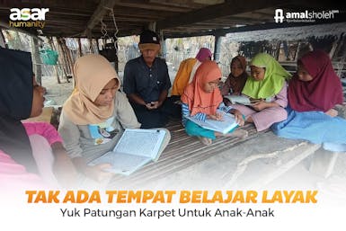 Santri di Medang Sering Kedinginan, Karena Mengaji di Atas Alas Kayu