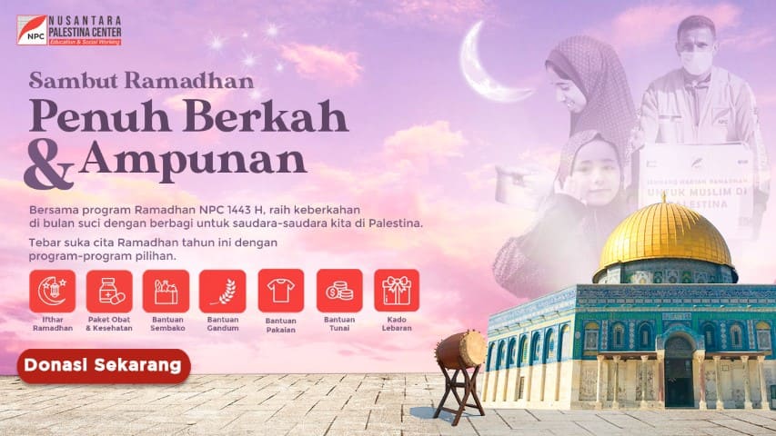 Berbagi Kebahagiaan Ramadhan di Palestina
