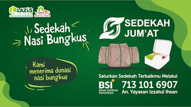 NaBung (Nasi Bungkus) Sedekah Jum'at