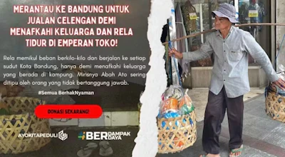 Tidur Diemperan Toko, Lansia Penjual Celengan Ditipu